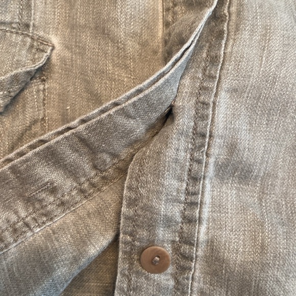 Eileen Fisher Utility Jacket 100% Linen - Picture 11 of 12